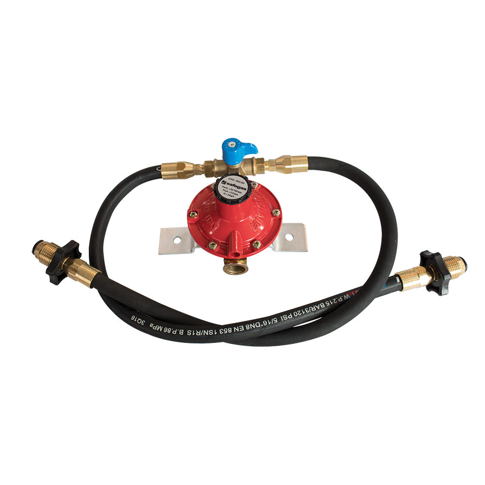 CHANGEOVER REGULATOR RED SAFEGAS 4 KG