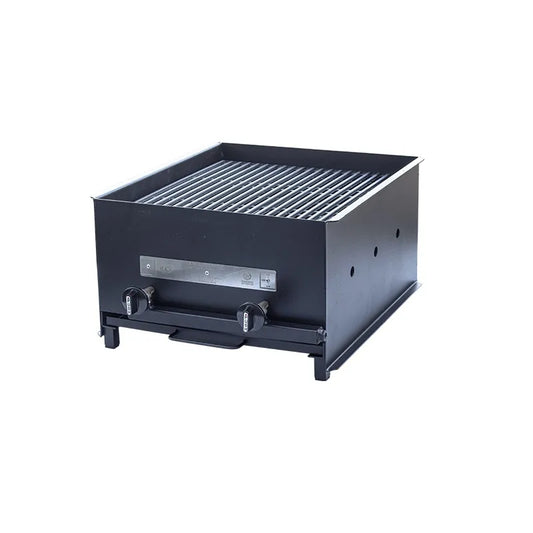 GAS BRAAI 2 BURNER LK