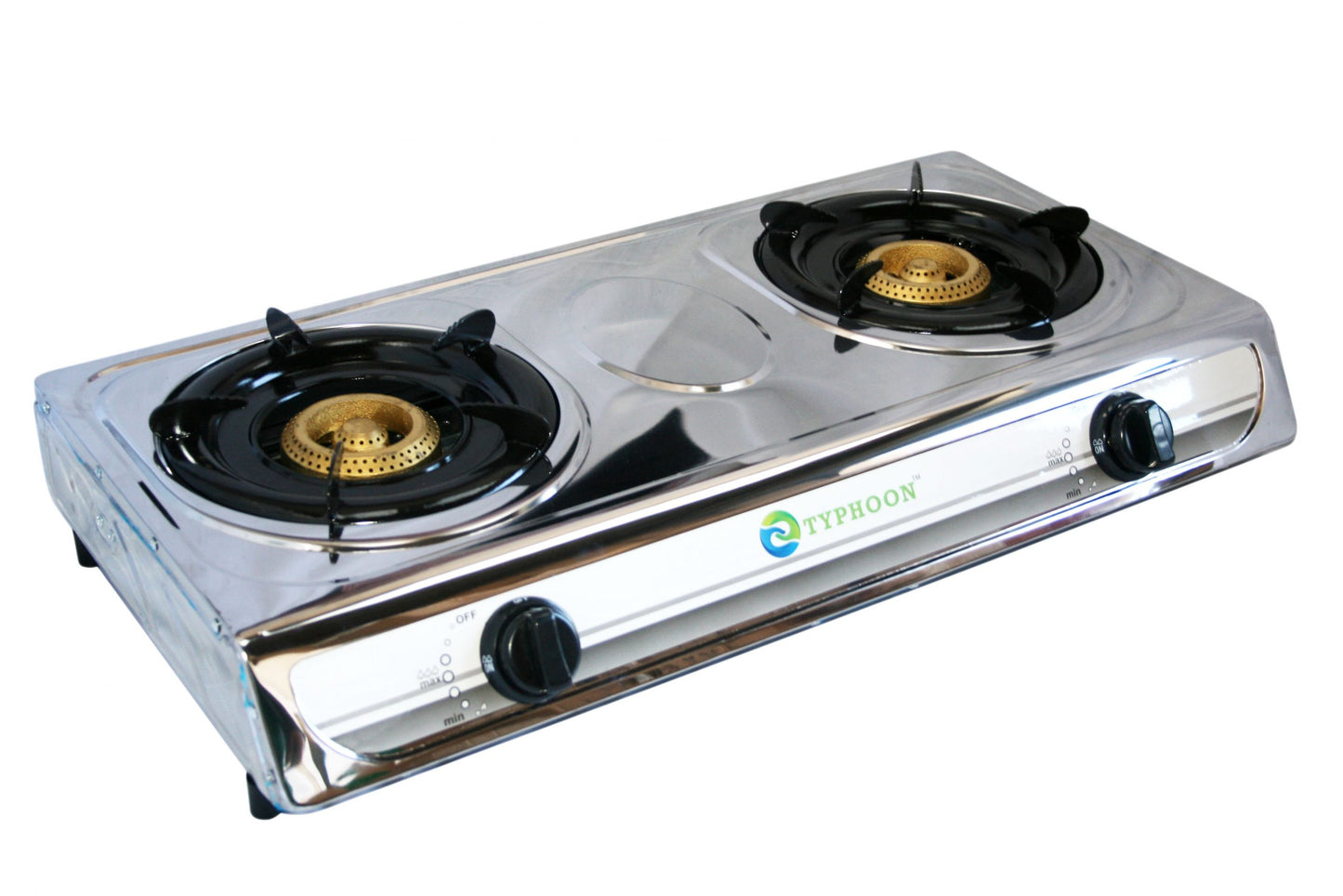 Stove 2 Burner S/S Auto Totai 2